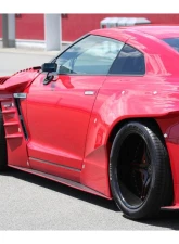 Abflug FRP Ver. Break Out Front|Rear Over Fender Kit Nissan GT-R 2007+                                     - ABF-20141650001 - Image 3