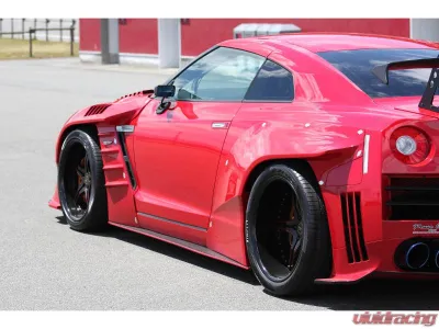 Abflug FRP Ver. Break Out Front|Rear Over Fender Kit Nissan GT-R 2007+ - ABF-20141650001