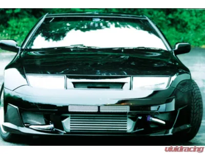 Abflug FRP Ver.04R Front Bumper Spoiler w/Center Ducts Nissan 300ZX 1989 - ABF-20321110004