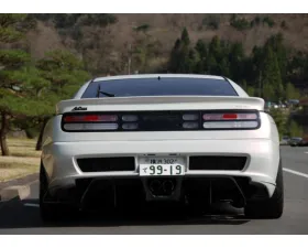 Abflug FRP Ver.CV Rear Bumper Spoiler 2 By 2 Nissan 300ZX 1989