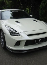 Abflug CFRP 01 Front Bumper & Diffuser Set Nissan GT-R 2007-2010                                     - ABF-25030002 - Image 2