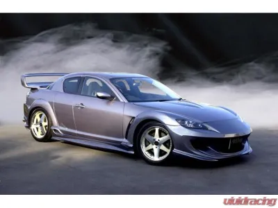 Abflug FRP Front Bumper Spoiler & Fender Outlet Cover Mazda RX-8 2003-2008 - ABF-41411110001