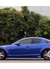 Abflug FRP Spiral Side Skirt Mazda RX-8 2008-2012                                     - ABF-41411210002 - Image 2