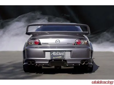 Abflug FRP/CFRP Rear Bumper & Rear Under Diffuser Mazda RX-8 2003-2008 - ABF-41411310001