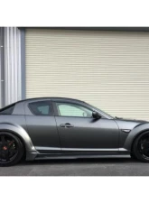 Abflug FRP Spiral Rear Fender Mazda RX-8 2008-2012                                     - ABF-41411620001 - Image 3