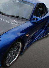 Abflug FRP Ver.CV Wide Body Kit Mazda RX-7 1991-2003                                     - ABF-CVWF-FRP-RX7 - Image 2