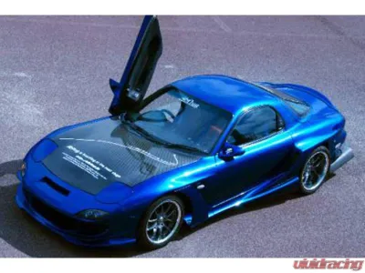 Abflug FRP Ver.CV Wide Body Kit Mazda RX-7 1991-2003 - ABF-CVWF-FRP-RX7