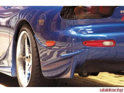 Abflug FRP Ver. GTm Rear Mud Guard Mazda RX-7 1991-2003 - ABF-GTMRMG-FRP-RX7