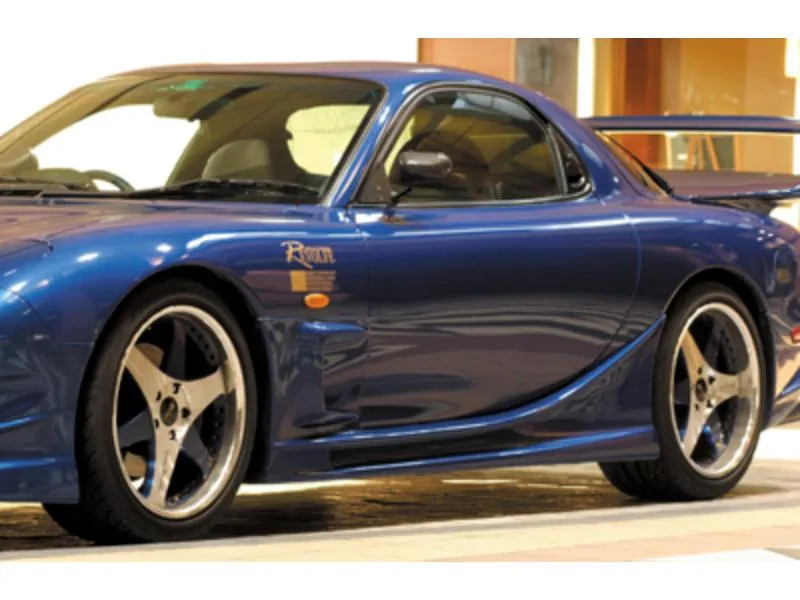 Abflug FRP Ver.GTm Side Skirt Mazda RX-7 1991-2003 - ABF-GTMSS-FRP-RX7