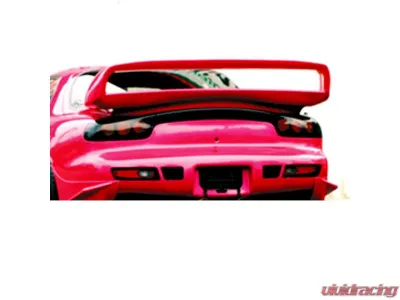 Abflug FRP Ver GTm Rear Wing (Low) Mazda RX-7 1991-2003 - ABF-GTMWINGL-FRP-RX7