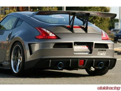 Abflug FRP Vanguard Rear Bumper Spoiler Nissan 370Z 2009-2012 - ABF-RB-FRP-370Z