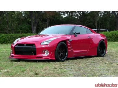 Abflug FRP Ver.3 Front Bumper w/ Fog Lamp Nissan GT-R 2007-2010 - ABF20141110004