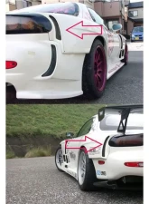 R Magic CFRP "RE Quarter Panel" Side Skirts Mazda RX-7 1992-2002                                     - RMG-FDAE0055C - Image 2