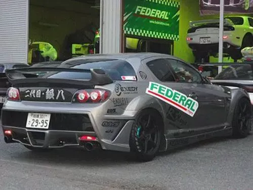 R Magic FRP Rear Bumper Mazda RX-8 SE3P 2009-2012 - RMG-SEAE0036