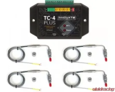 Innovate Motorsports TC-4 Plus Bundle with 4 EGT Probes - 38950