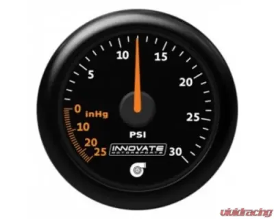 Innovate Motorsports MTX-A Analog Series 30 PSI Vac|Boost Gauge - 39080
