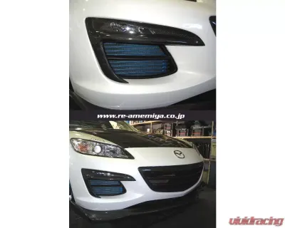 RE Amemiya CFRP FRP Front Fog Lens Eye Line Mazda RX-8 2003-2012 - REA-D0-088030-042