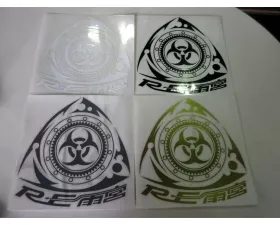 RE Amemiya Rotary Logo Sticker Med 300Mm