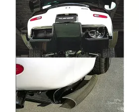 RE Amemiya Carbon Rear Diffuser w/ Bowtech Generator Mazda RX-7 FD3S 1993-2002