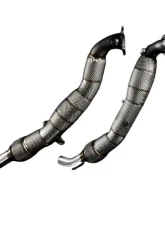 CTS Turbo Cast Downpipe Set w/ High Flow Cats Audi C7 RS7 | S6 | S7 4.0T 2013-2018                                     - CTS-EXH-DP-0026-CAT - Image 2