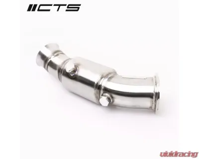 CTS Turbo 3.5 Inch High-Flow Cat Pneumatic Wastegate Downpipe BMW 335i | 335i xDrive | M135i 2012-2013 - CTS-EXH-DP-0022-CAT