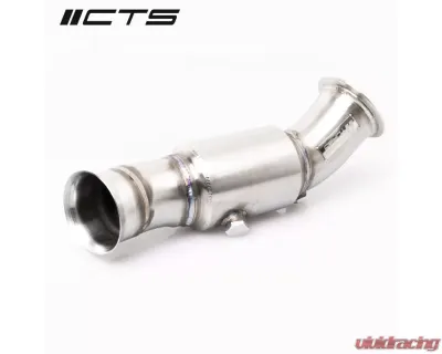 CTS Turbo 3.5 Inch High-Flow Cat Pneumatic Wastegate Downpipe BMW 335i | 335i xDrive | M135i 2012-2013 - CTS-EXH-DP-0022-CAT