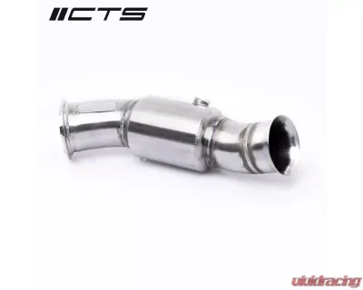 CTS Turbo 3.5 Inch High-Flow Cat Pneumatic Wastegate Downpipe BMW 335i | 335i xDrive | M135i 2012-2013 - CTS-EXH-DP-0022-CAT