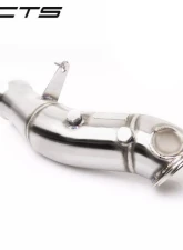 CTS Turbo 4 Inch High-Flow Cat Pneumatic Wastegate Downpipe BMW 335i | 435i | M135i | M2 | M235i 2013-2021                                     - CTS-EXH-DP-0023-CAT - Image 2