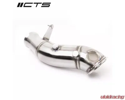 CTS Turbo 4 Inch High-Flow Cat Pneumatic Wastegate Downpipe BMW 335i | 435i | M135i | M2 | M235i 2013-2021 - CTS-EXH-DP-0023-CAT