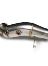 CTS Turbo 4 Inch High-Flow Cat Pneumatic Wastegate Downpipe BMW 335i | 435i | M135i | M2 | M235i 2013-2021                                     - CTS-EXH-DP-0023-CAT - Image 3