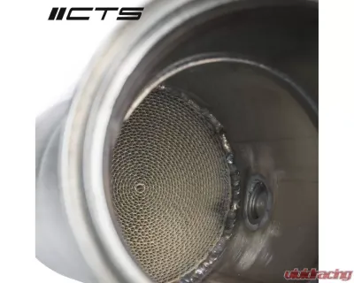 CTS Turbo 4.5 Inch High-Flow Cat Downpipe BMW 340i | 440i | 540i | M140i | M240i | M340i 2016-2021 - CTS-EXH-DP-0024-CAT