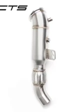 CTS Turbo 4.5 Inch Race Downpipe Toyota Supra 2020-2024                                     - CTS-EXH-DP-0024-S - Image 3