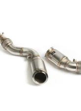 CTS Turbo 3 Inch Stainless Steel High-Flow Cat Competition Downpipe BMW M2 | M3 | M4 2014-2021                                     - CTS-EXH-DP-0025-CAT - Image 3
