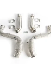 CTS Turbo High-Flow Cat Downpipe Mercedes-Benz C63 | C63s 2015-2022                                     - CTS-EXH-DP-0030-CAT - Image 3