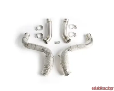 CTS Turbo High-Flow Cat Downpipe Mercedes-Benz C63 | C63s 2015-2022 - CTS-EXH-DP-0030-CAT