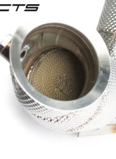 CTS Turbo High-Flow Cat Downpipe Mercedes-Benz C63 | C63s 2015-2022                                     - CTS-EXH-DP-0030-CAT - Image 3
