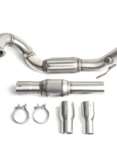 CTS Turbo EA211 Engines High-Flow Cat Downpipe Volkswagen Golf 1.4T | Jetta 2015-2021                                     - CTS-EXH-DP-0033-CAT - Image 2