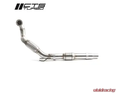 CTS Turbo EA211 Engines High-Flow Cat Downpipe Volkswagen Golf 1.4T | Jetta 2015-2021 - CTS-EXH-DP-0033-CAT