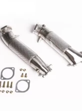 CTS Turbo 3.5 Inch Stainless Steel Downpipe Nissan R35 GT-R 2009-2020                                     - CTS-EXH-DP-0038 - Image 2