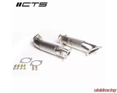 CTS Turbo 3.5 Inch Stainless Steel Downpipe Nissan R35 GT-R 2009-2020 - CTS-EXH-DP-0038