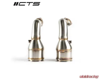 CTS Turbo Race High-Flow Cat Downpipes Audi | Lamborghini 2019-2021 - CTS-EXH-DP-0048-CAT