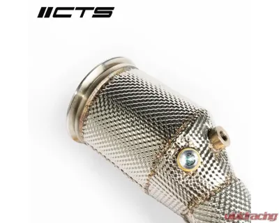 CTS Turbo High-Flow Cat Downpipe Audi RS6 | RS7 2020-2025 - CTS-EXH-DP-0049-CAT