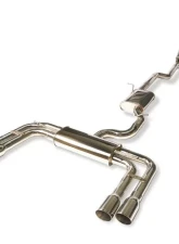 CTS Turbo 3 Inch High-Flow Cat Turbo Back Exhaust Audi S3 2015-2020                                     - CTS-EXH-TB-0020-1-CAT - Image 3