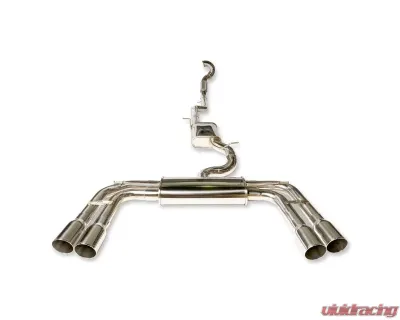 CTS Turbo 3 Inch High-Flow Cat Turbo Back Exhaust Audi S3 2015-2020 - CTS-EXH-TB-0020-1-CAT