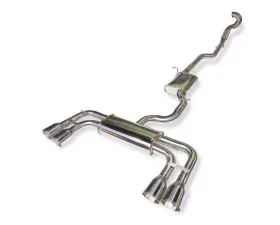 CTS Turbo 3 Inch High-Flow Cat Turbo Back Exhaust Volkswagen Golf R 2015-2021