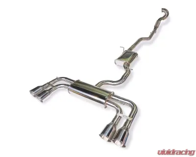 CTS Turbo 3 Inch High-Flow Cat Turbo Back Exhaust Volkswagen Golf R 2015-2021 - CTS-EXH-TB-0020-2-CAT