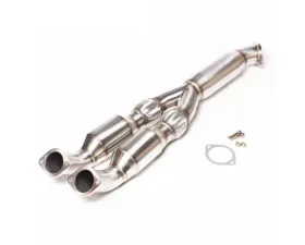CTS Turbo High-Flow Cat Resonated Y-Pipe/Midpipe Nissan GT-R 2009-2020