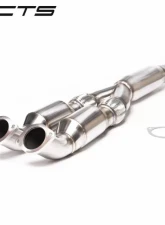 CTS Turbo High-Flow Cat Resonated Y-Pipe/Midpipe Nissan GT-R 2009-2020                                     - CTS-EXH-TP-0015-CAT - Image 2