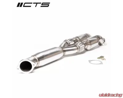 CTS Turbo High-Flow Cat Resonated Y-Pipe/Midpipe Nissan GT-R 2009-2020 - CTS-EXH-TP-0015-CAT