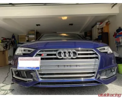 CTS Turbo License Plate Relocate Kit Audi A4 | RS4 |S4 2017-2023 - CTS-HW-293